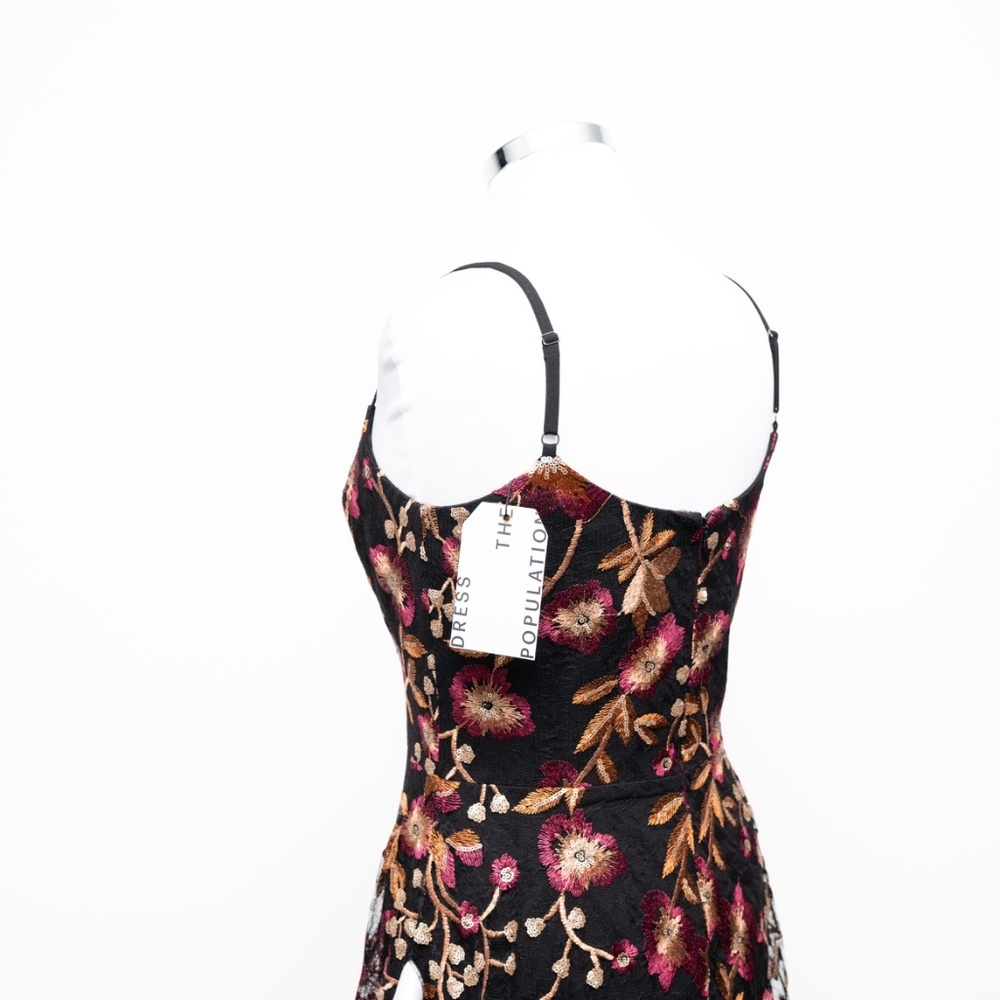Dress the Population - Uma Women's Sleeveless Fit & Flare‎ Dress - Picture 11 of 16
